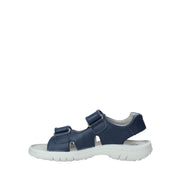 Sandali con strappi Blu Naturino