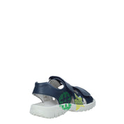 Sandali con strappi Blu Naturino