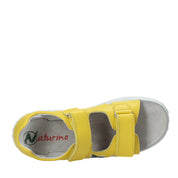 Sandali con strappi Giallo Naturino