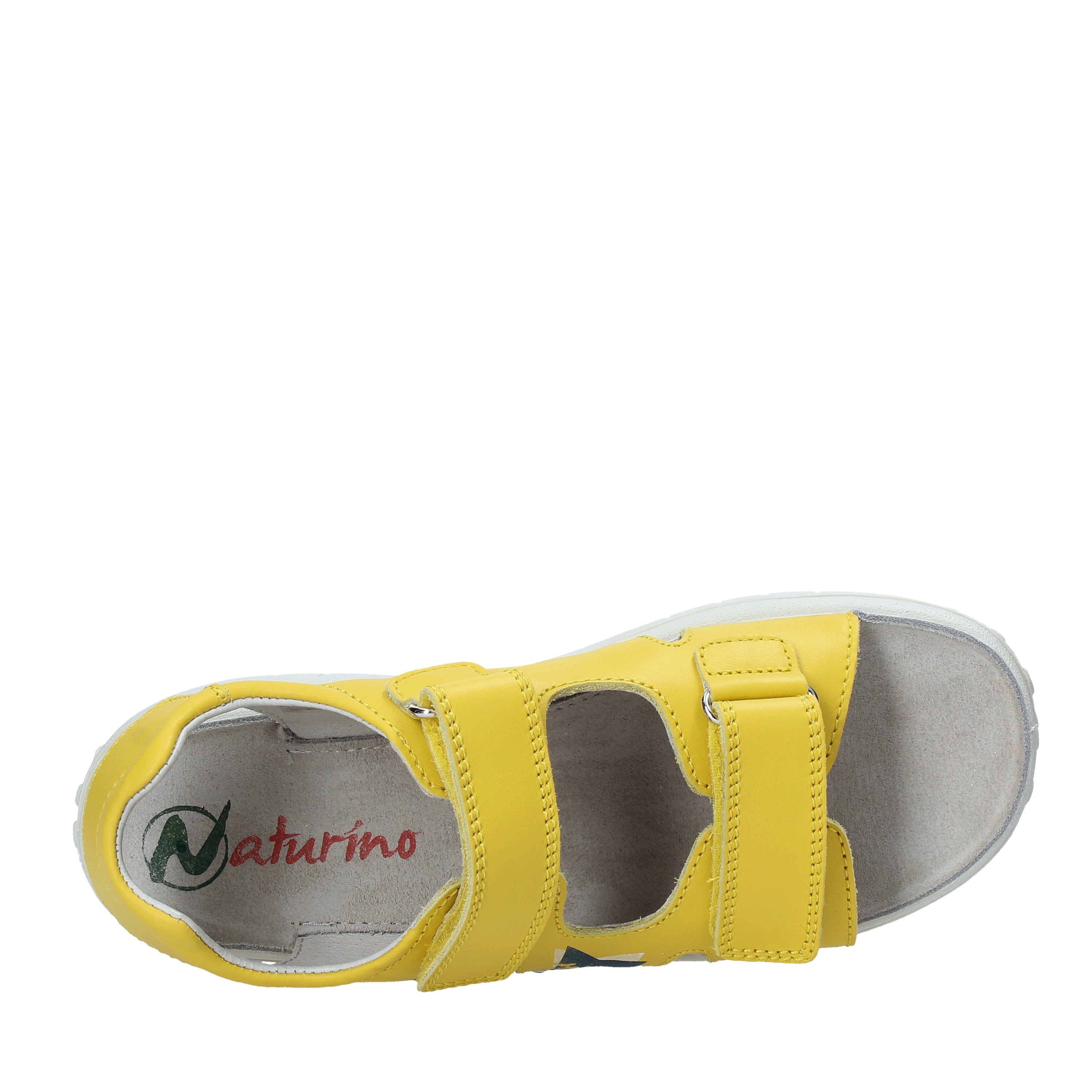 Sandali con strappi Giallo Naturino