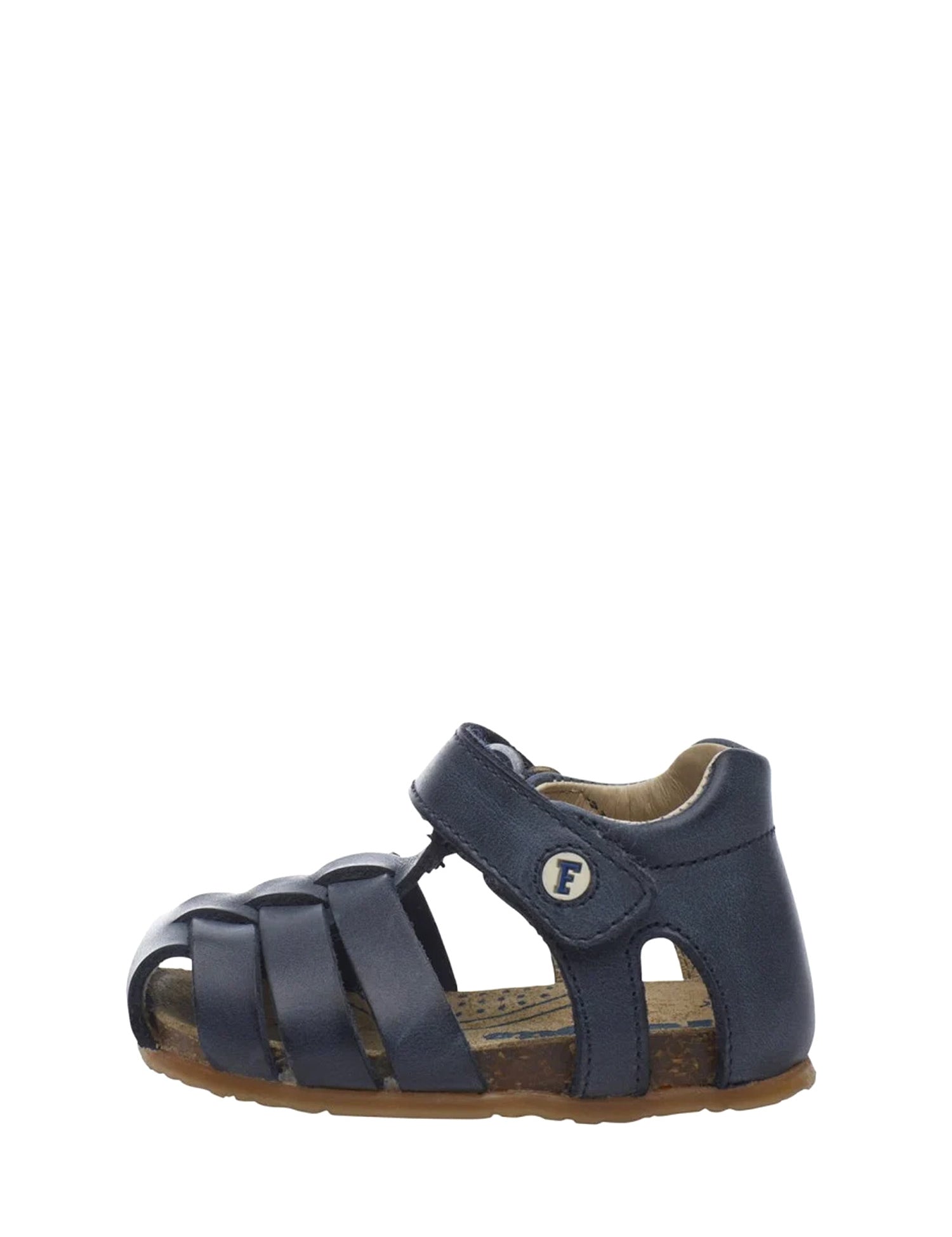 Sandali con strappi Blu Navy Falcotto