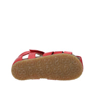 Sandali con strappi Rosso Falcotto