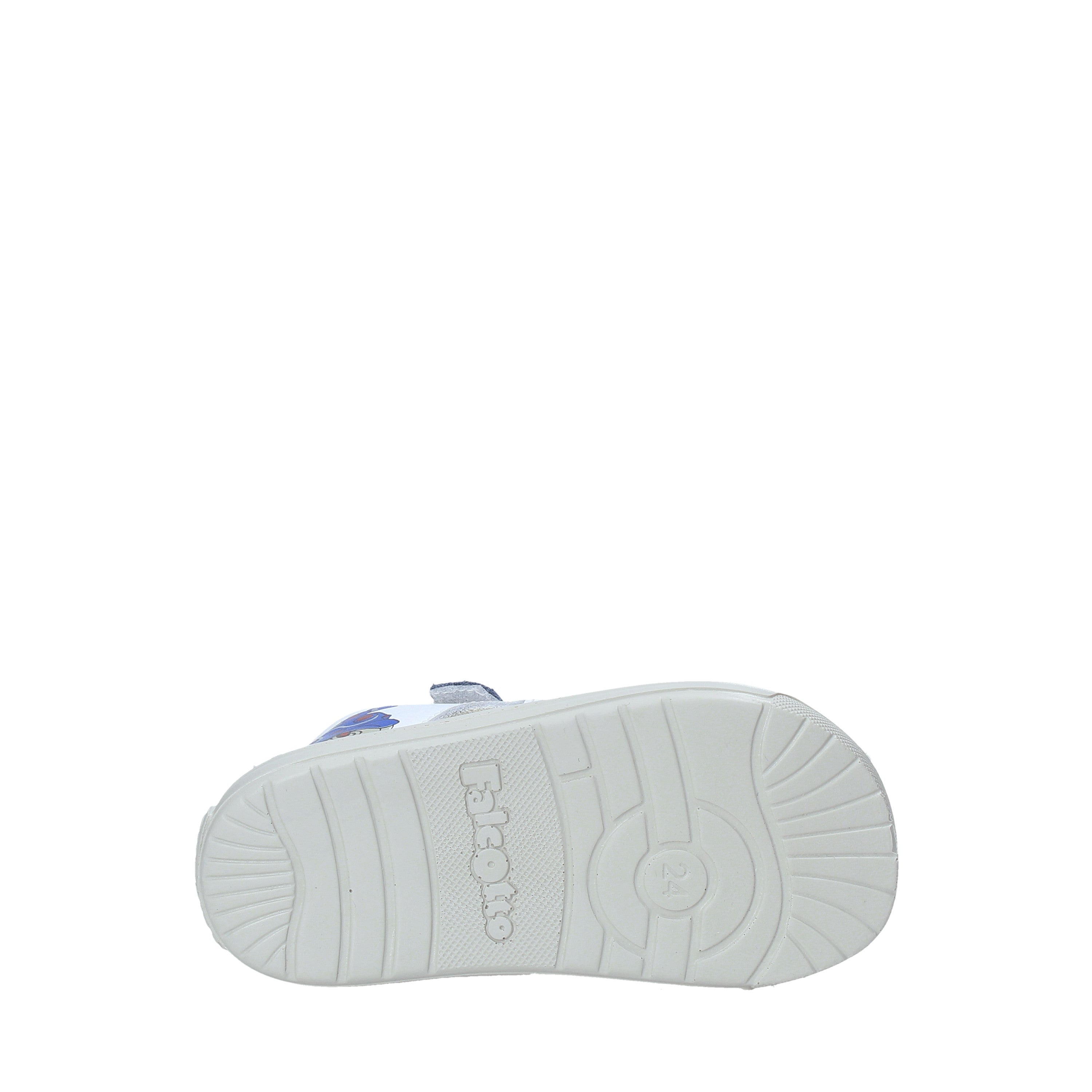 Sandali con strappi Bianco Falcotto