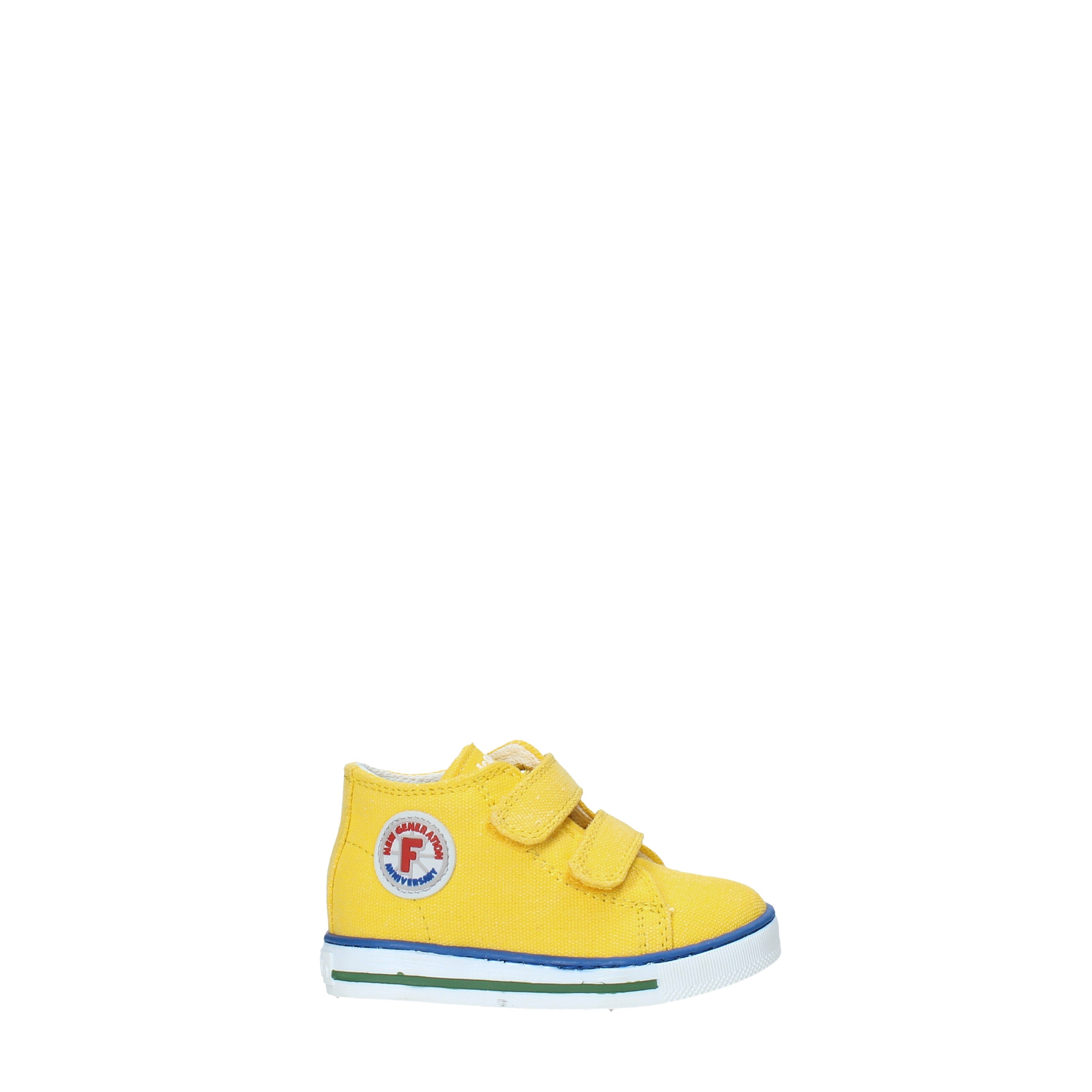 Scarpe con strappi Giallo Falcotto