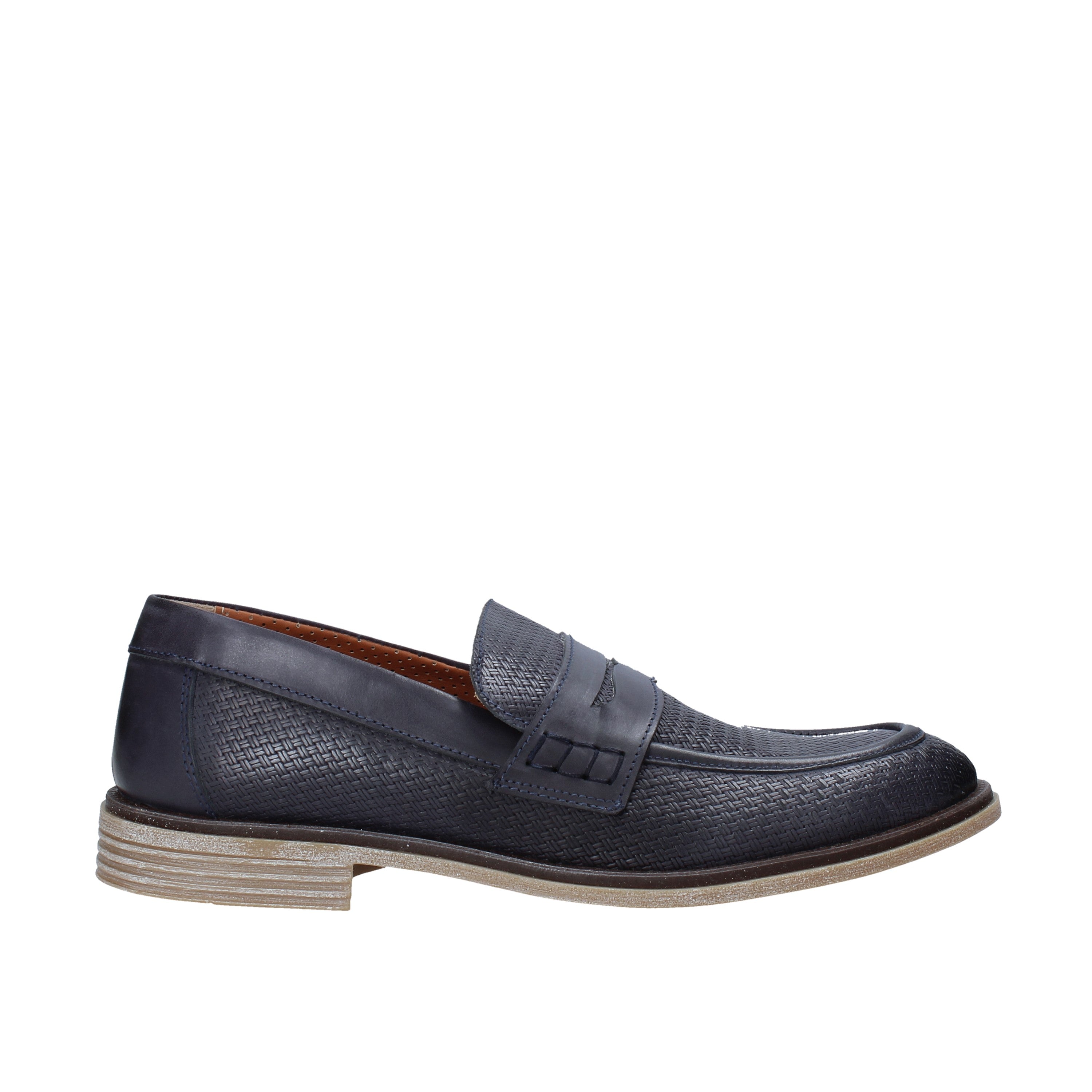 Mocassini Blu Navy Melluso