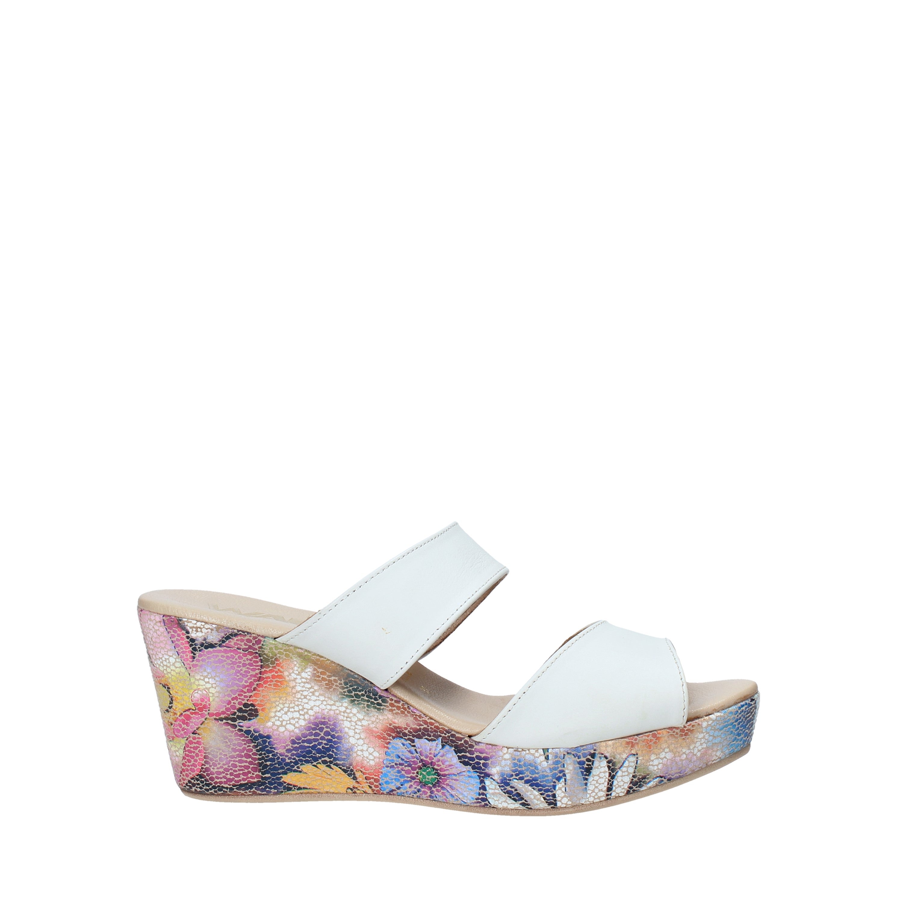 Sandali zeppa Bianco Melluso