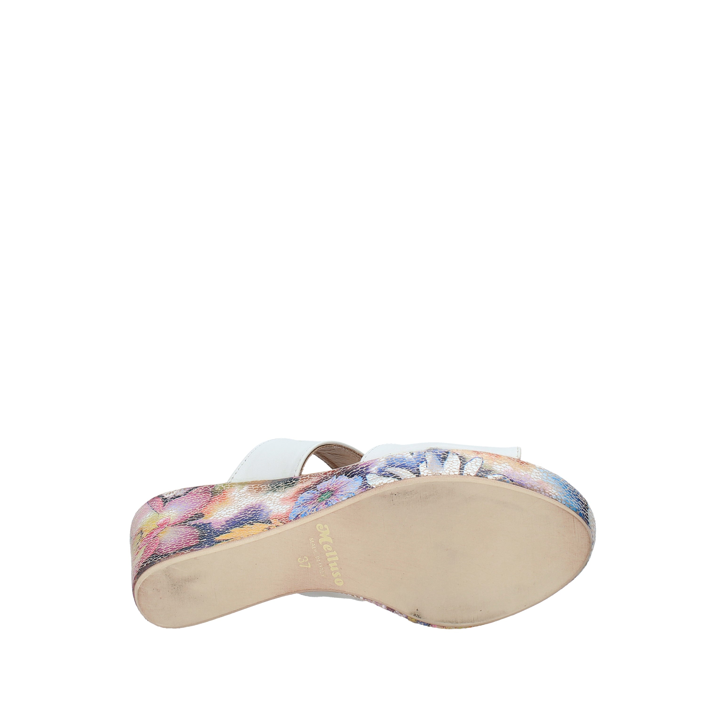 Sandali zeppa Bianco Melluso