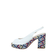 Sandali tacco Bianco Melluso