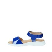 Sandali zeppa Blu Melluso