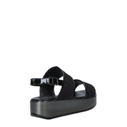 Sandali zeppa Nero Melluso