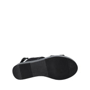 Sandali zeppa Nero Melluso