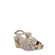 Sandali zeppa Beige Melluso