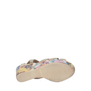 Sandali zeppa Beige Melluso