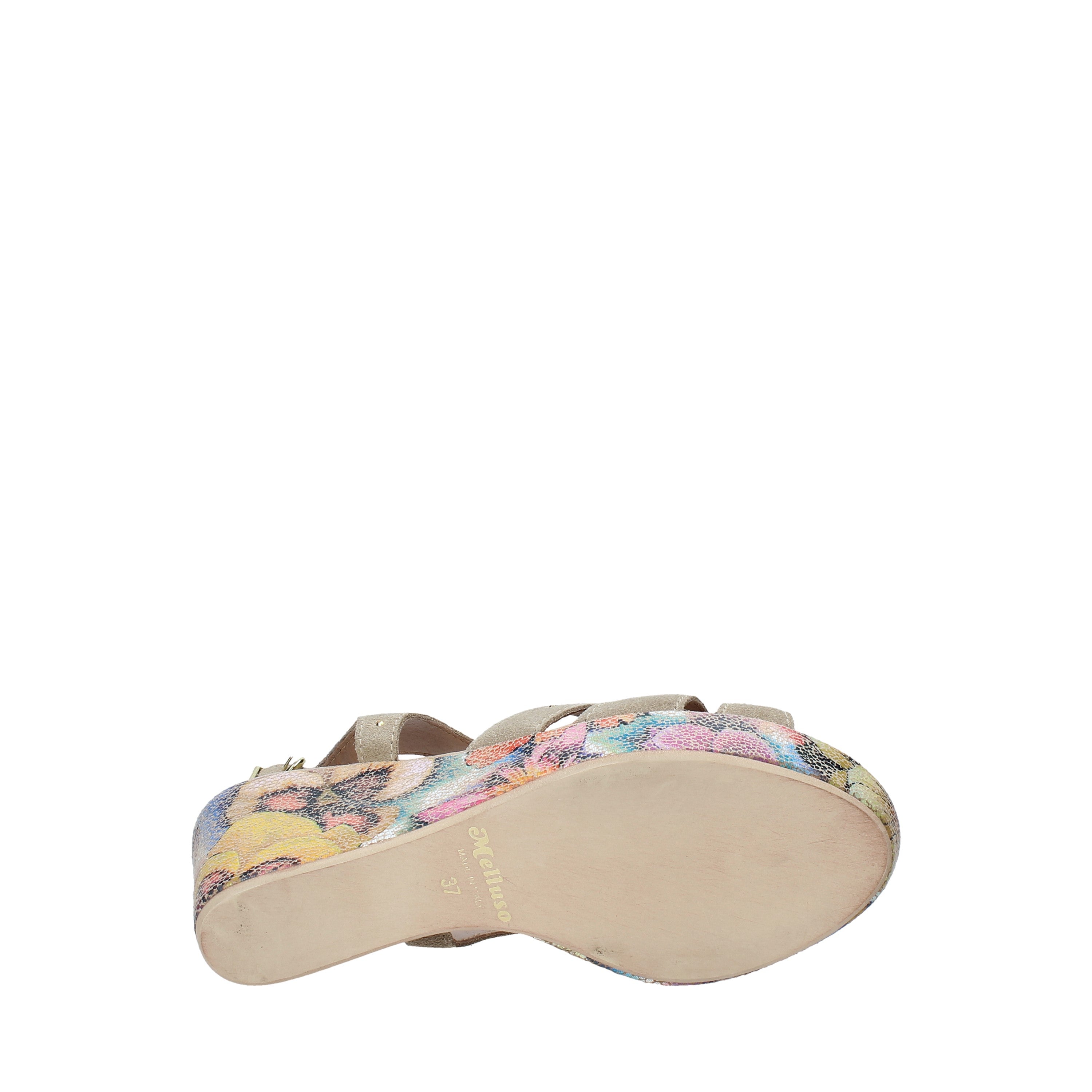 Sandali zeppa Beige Melluso
