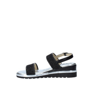 Sandali zeppa Nero Melluso