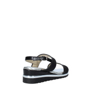 Sandali zeppa Nero Melluso