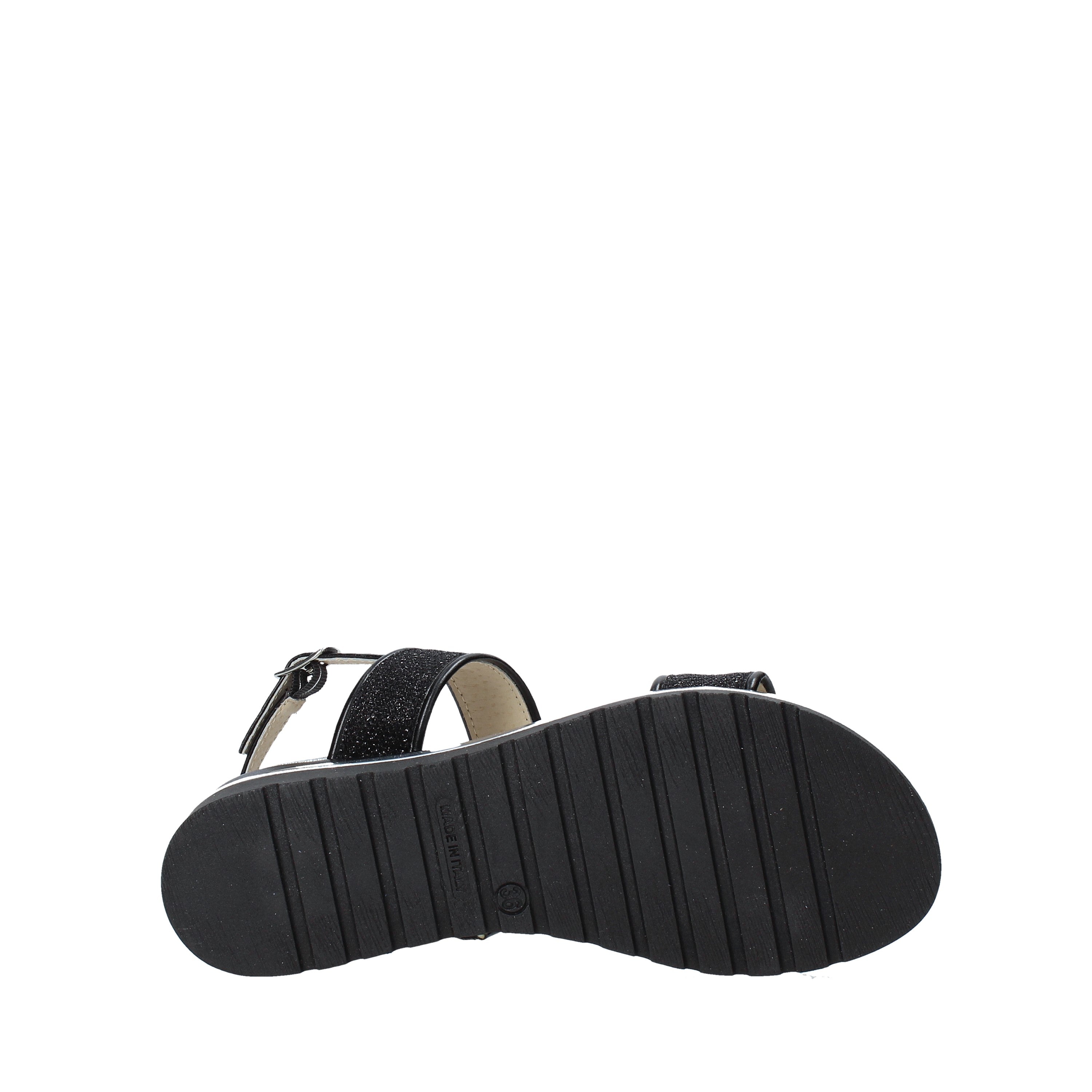 Sandali zeppa Nero Melluso