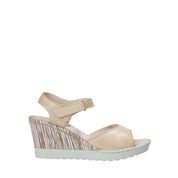 Sandali zeppa Beige Melluso