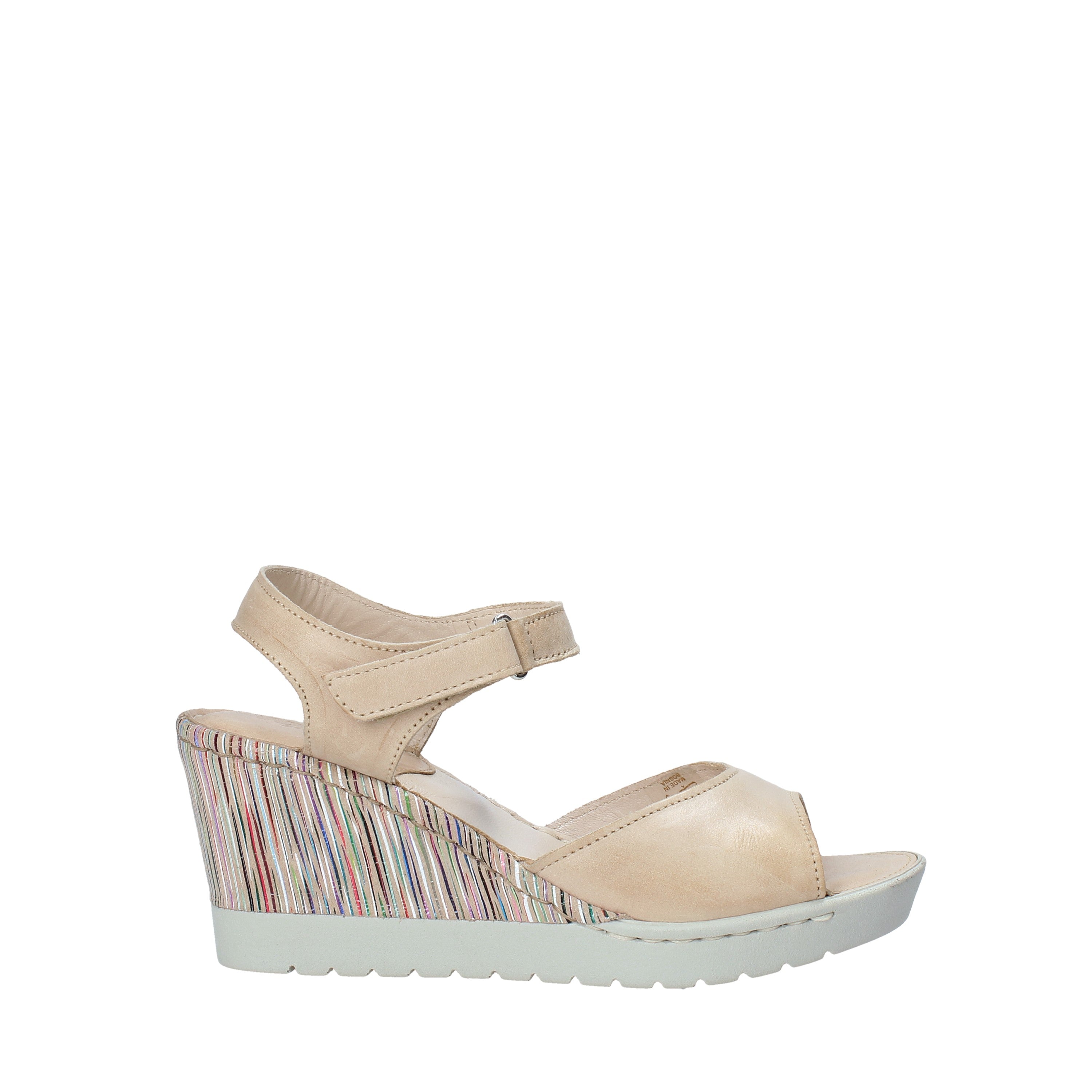 Sandali zeppa Beige Melluso