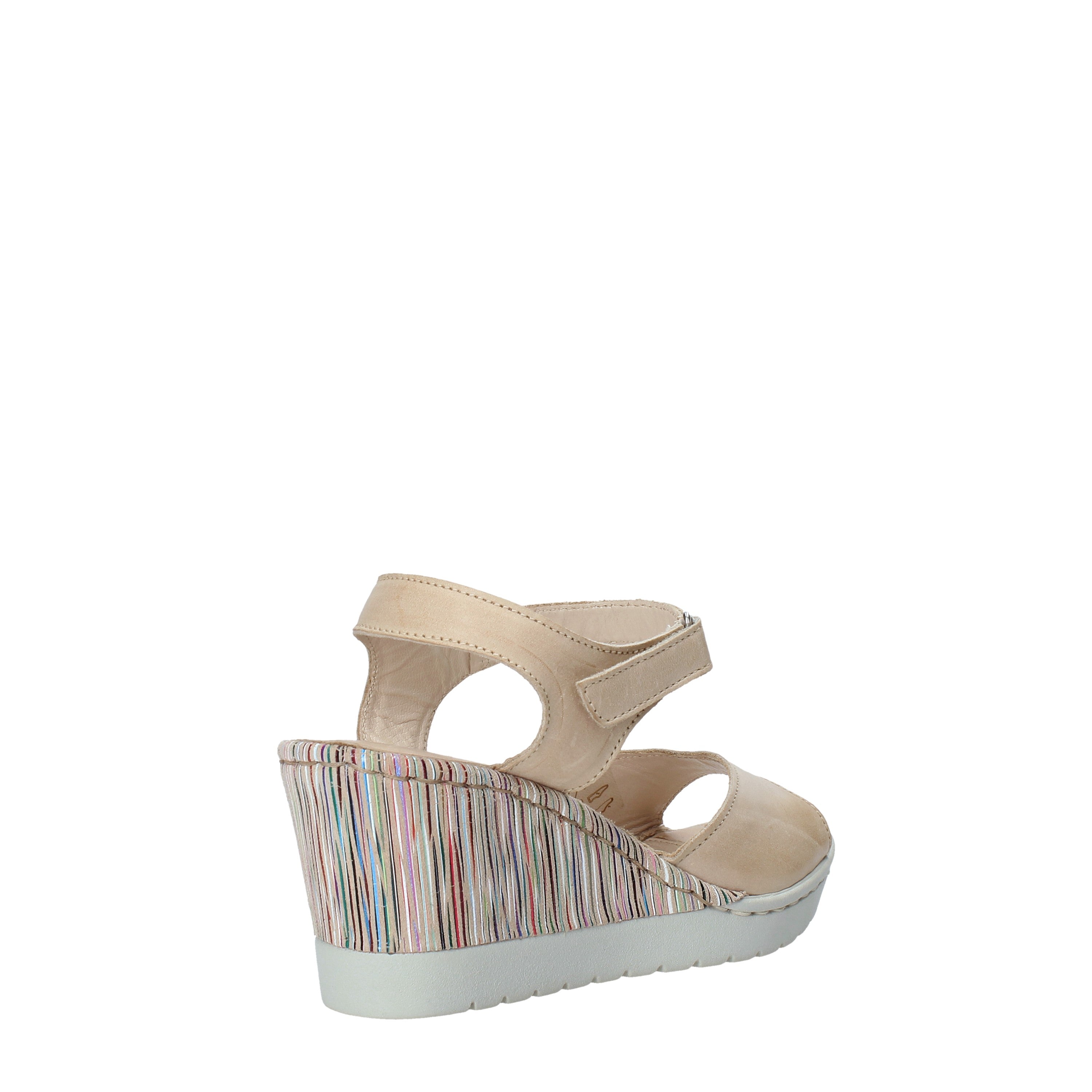Sandali zeppa Beige Melluso