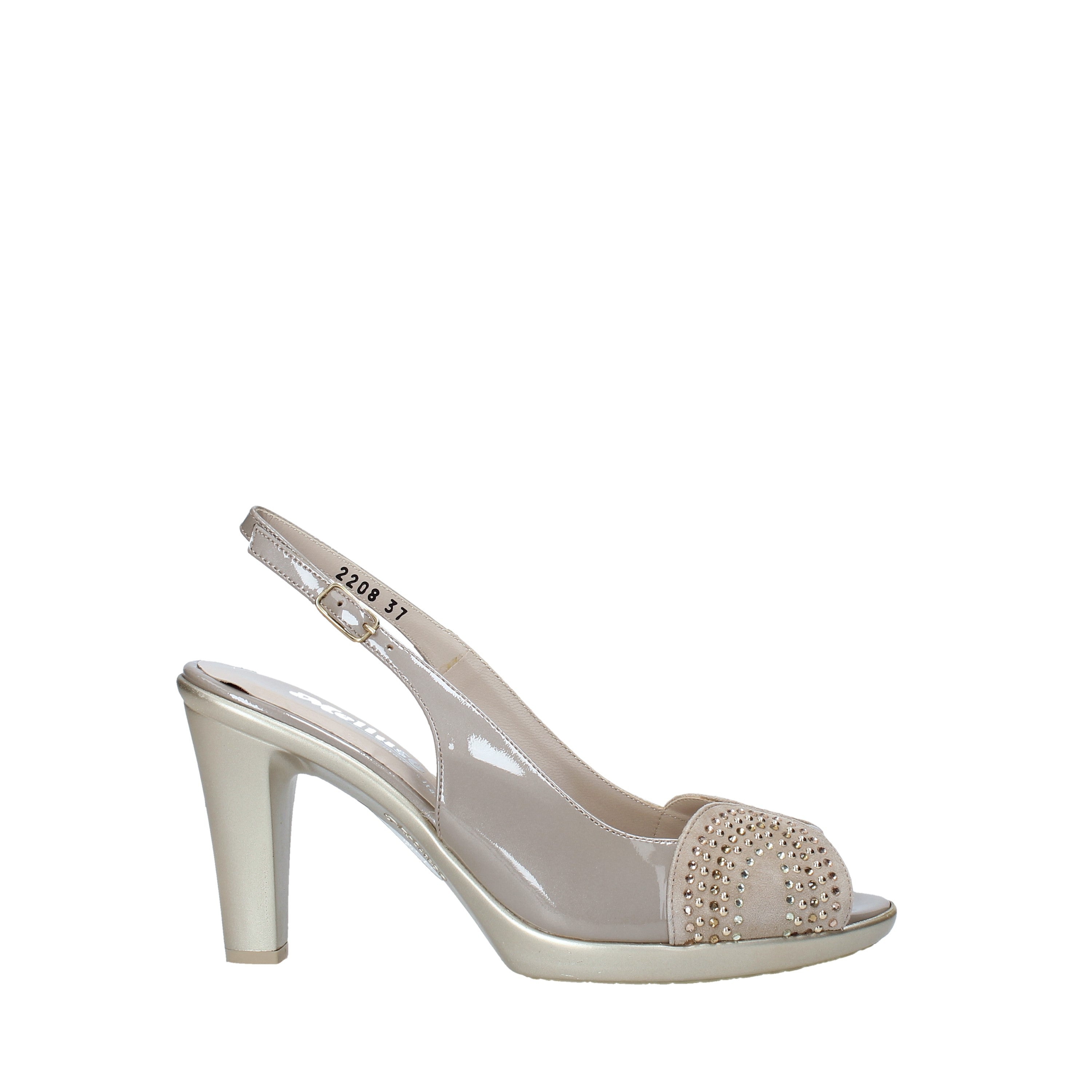 Sandali tacco Grigio Melluso