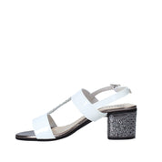 Sandali tacco Bianco Melluso