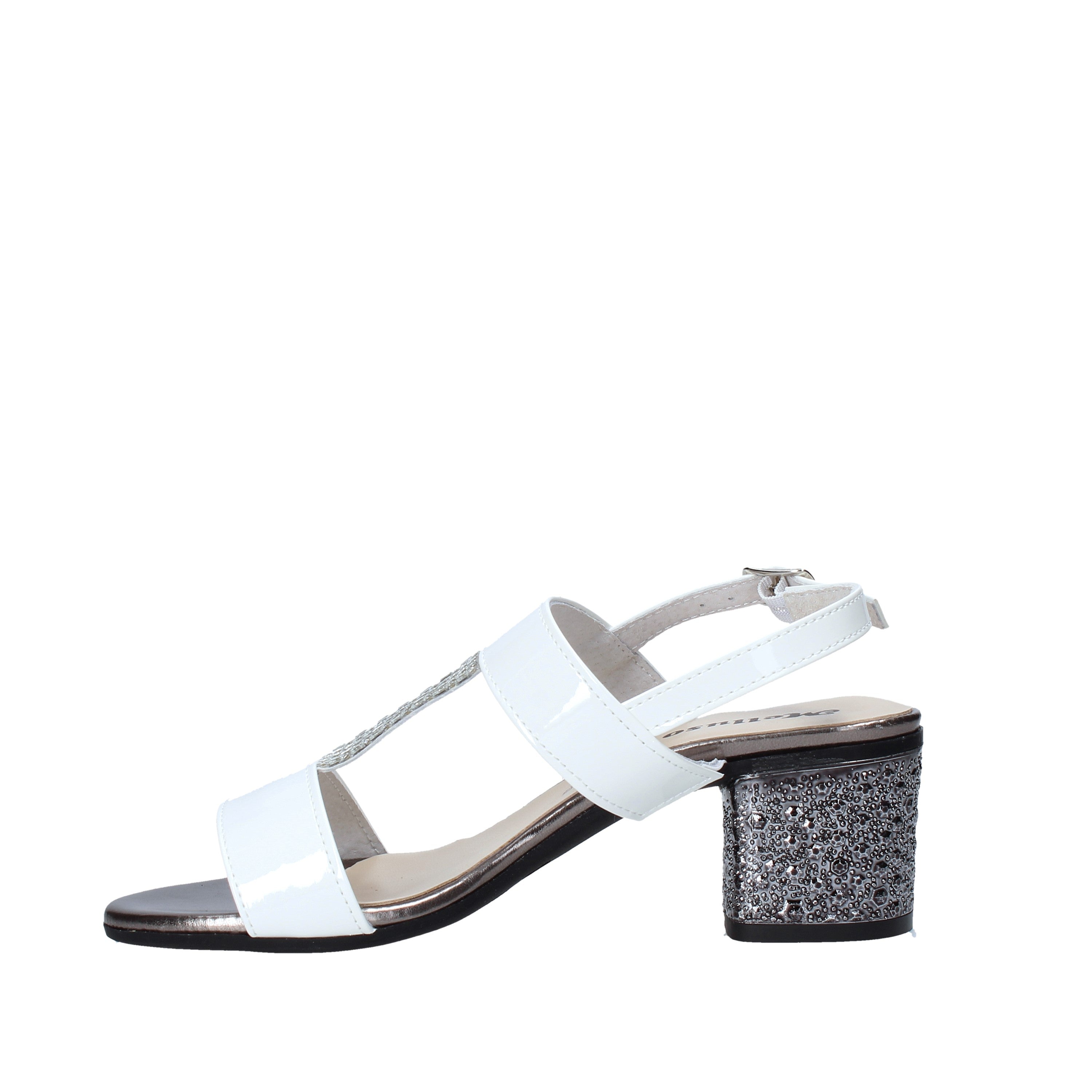Sandali tacco Bianco Melluso
