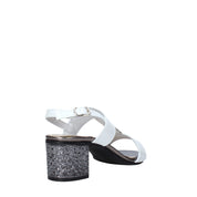 Sandali tacco Bianco Melluso