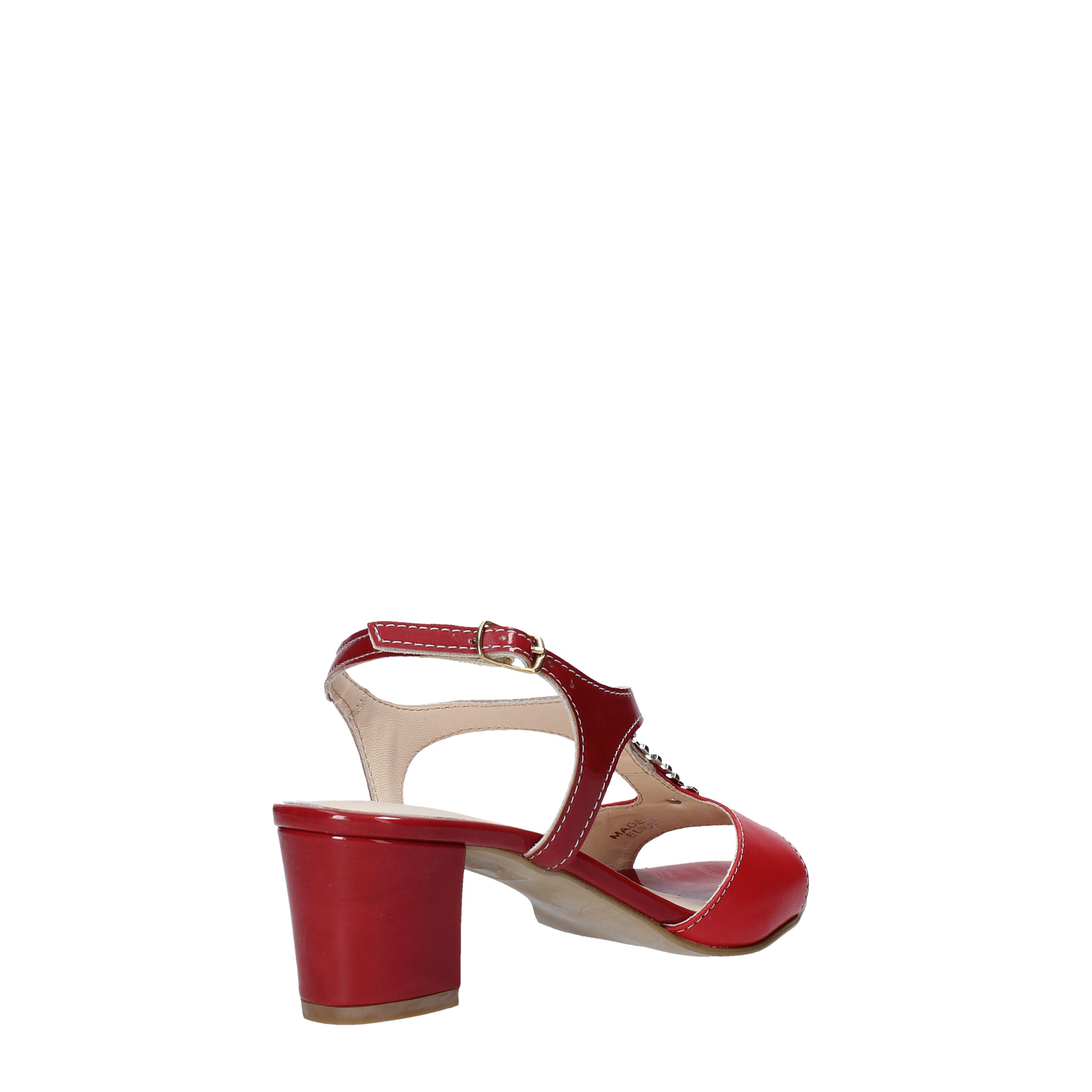 Sandali tacco Rosso Melluso