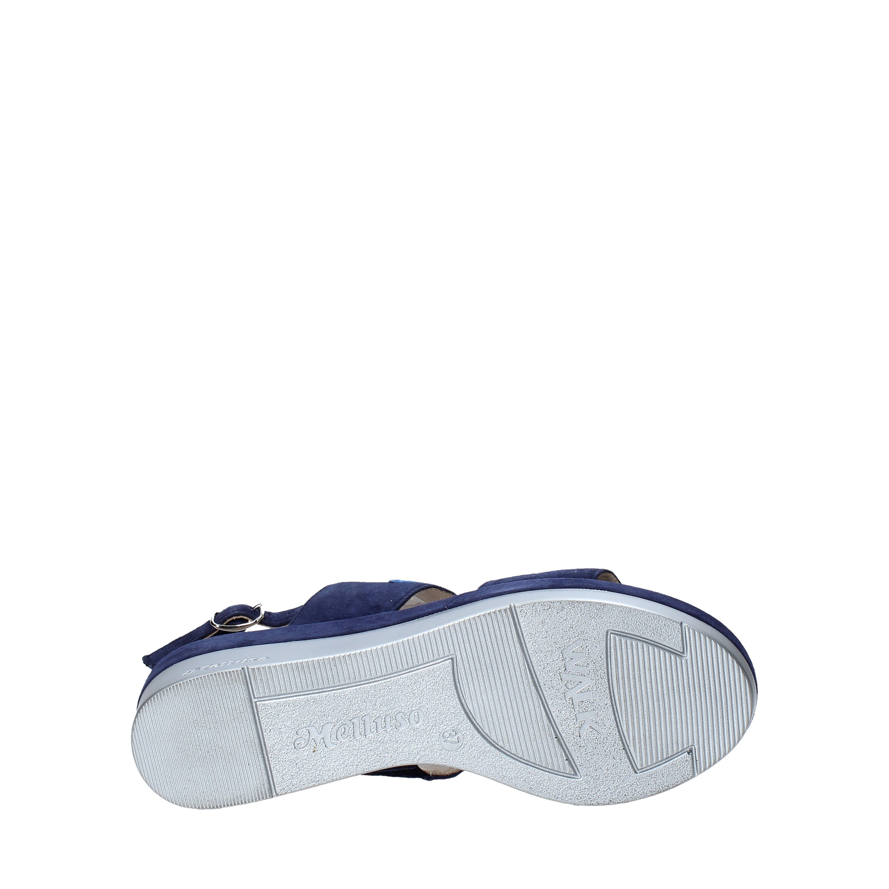 Sandali zeppa Blu Melluso