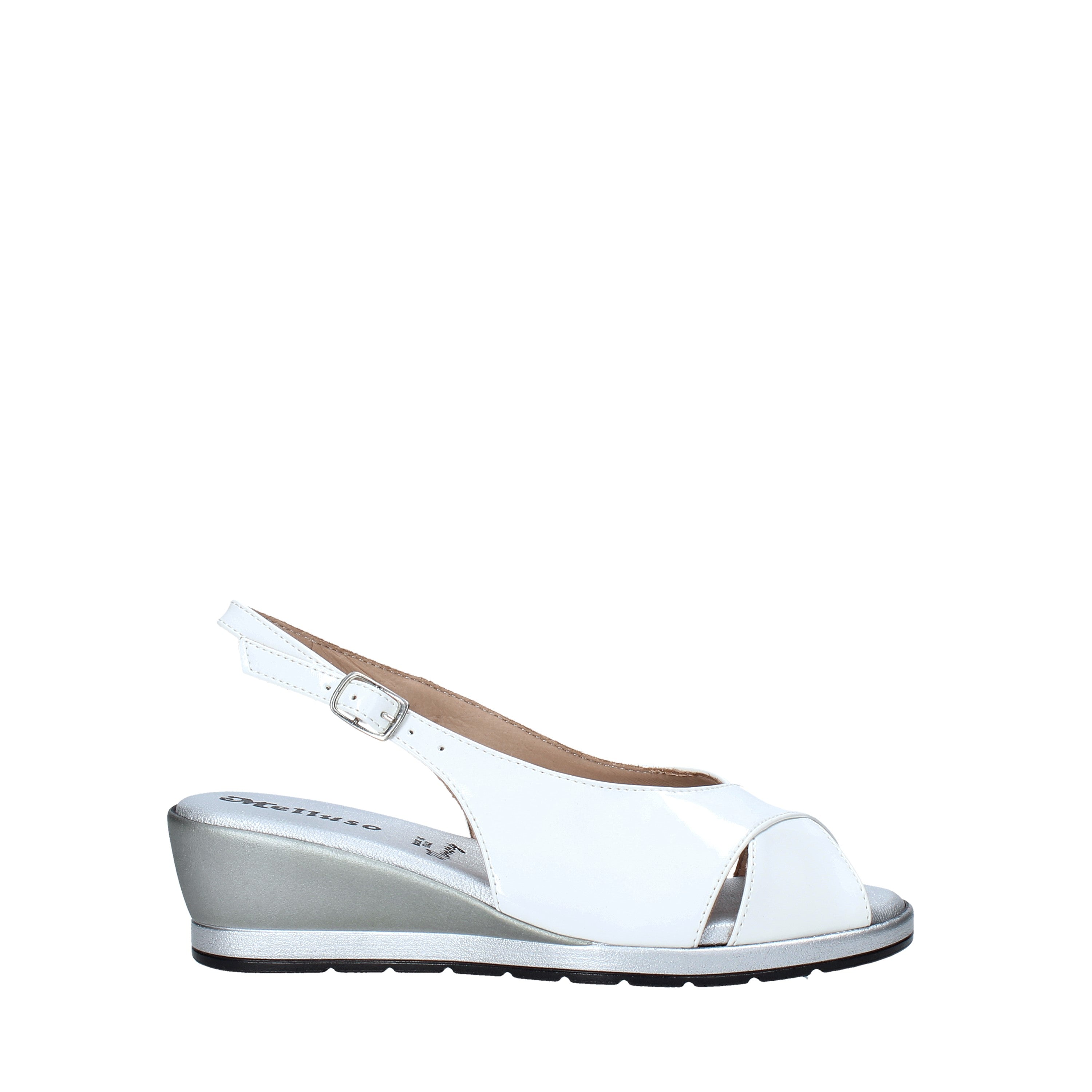 Sandali zeppa Bianco Melluso