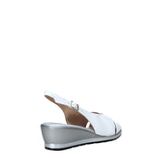 Sandali zeppa Bianco Melluso