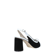 Sandali tacco Nero Melluso