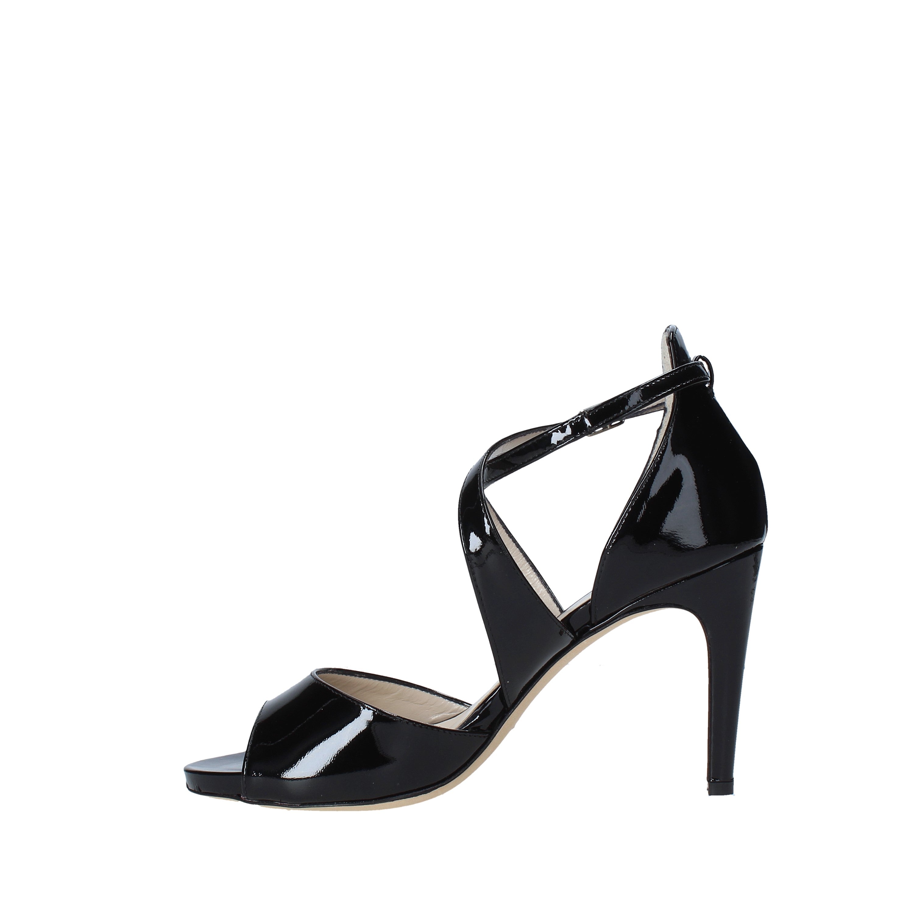 Sandali tacco Nero Melluso