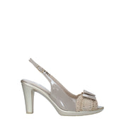 Sandali tacco Grigio Melluso