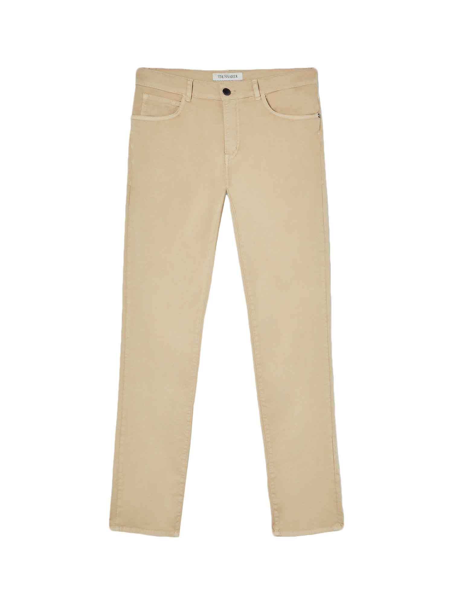 Pantaloni Beige Trussardi Jeans
