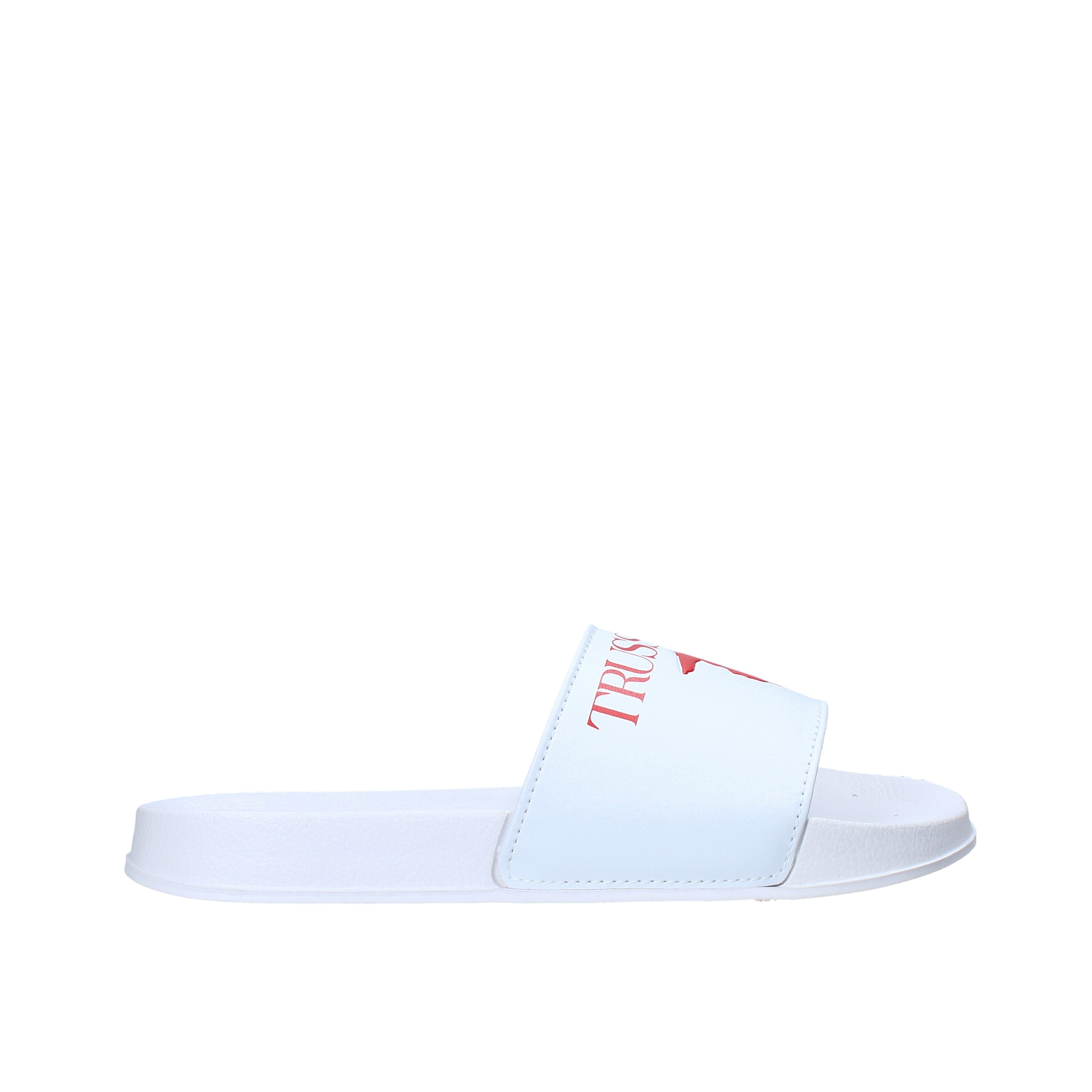 Ciabatte Bianco Trussardi Jeans