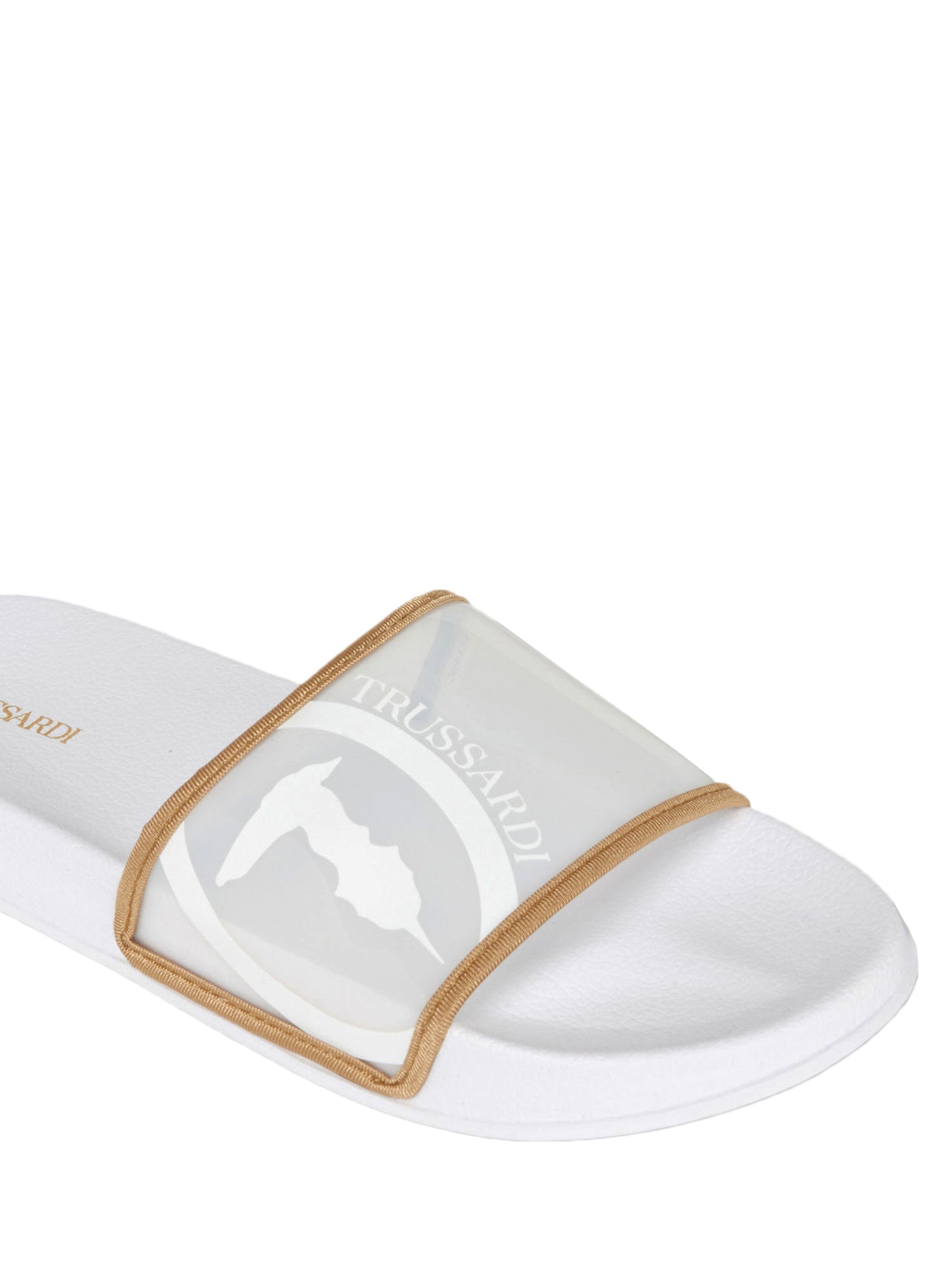 Ciabatte Bianco Trussardi Jeans