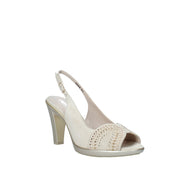 Sandali tacco Beige Melluso