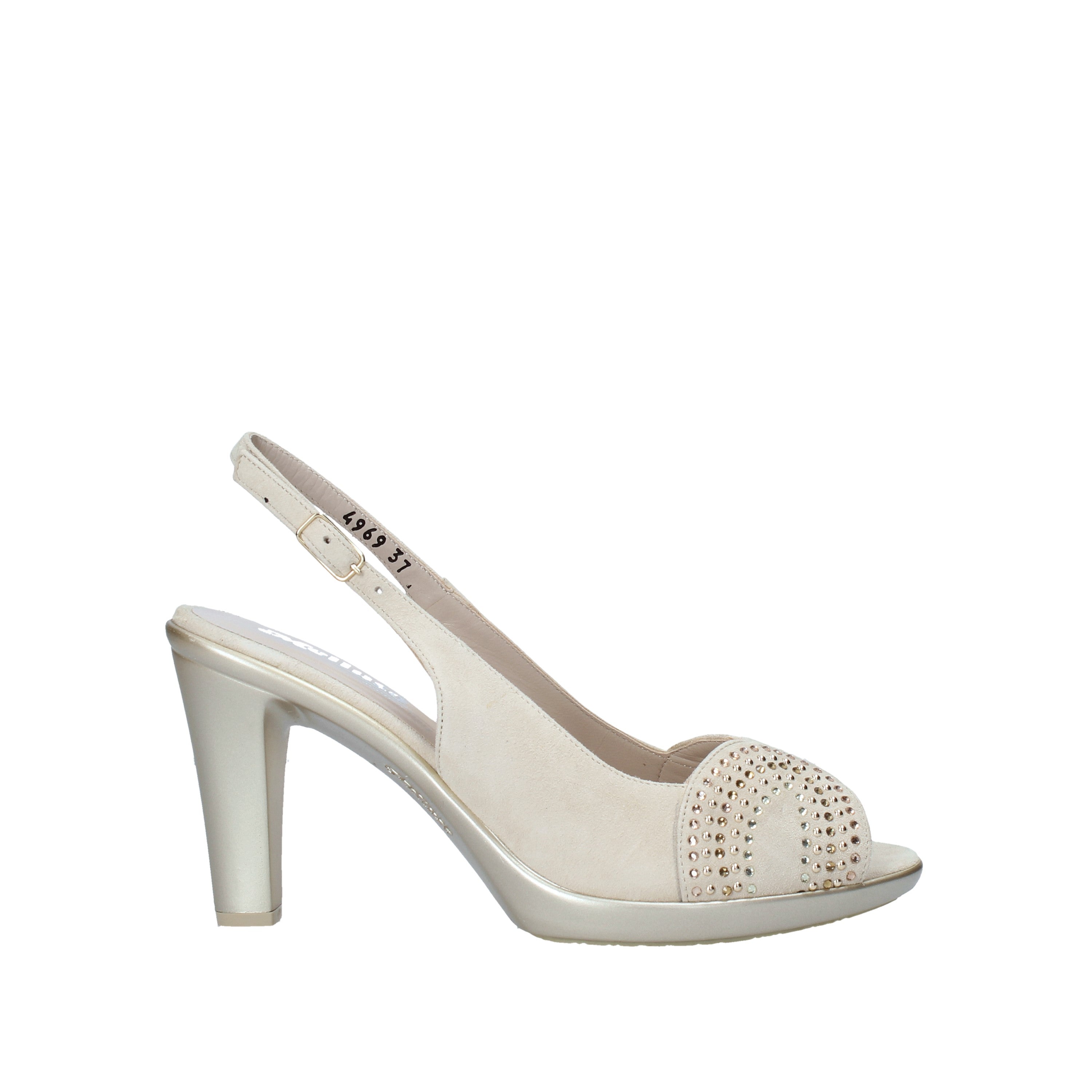 Sandali tacco Beige Melluso