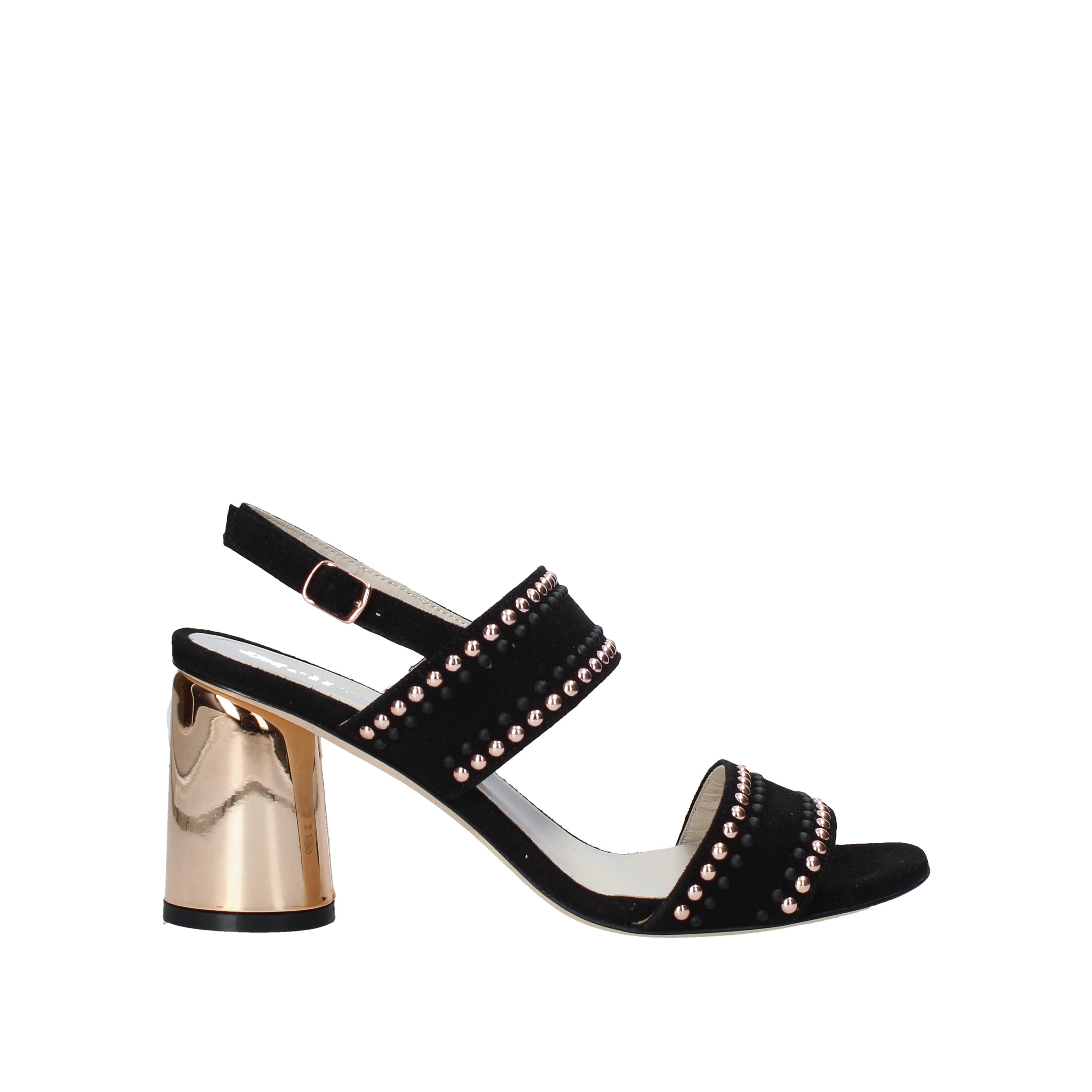 Sandali tacco Nero Melluso