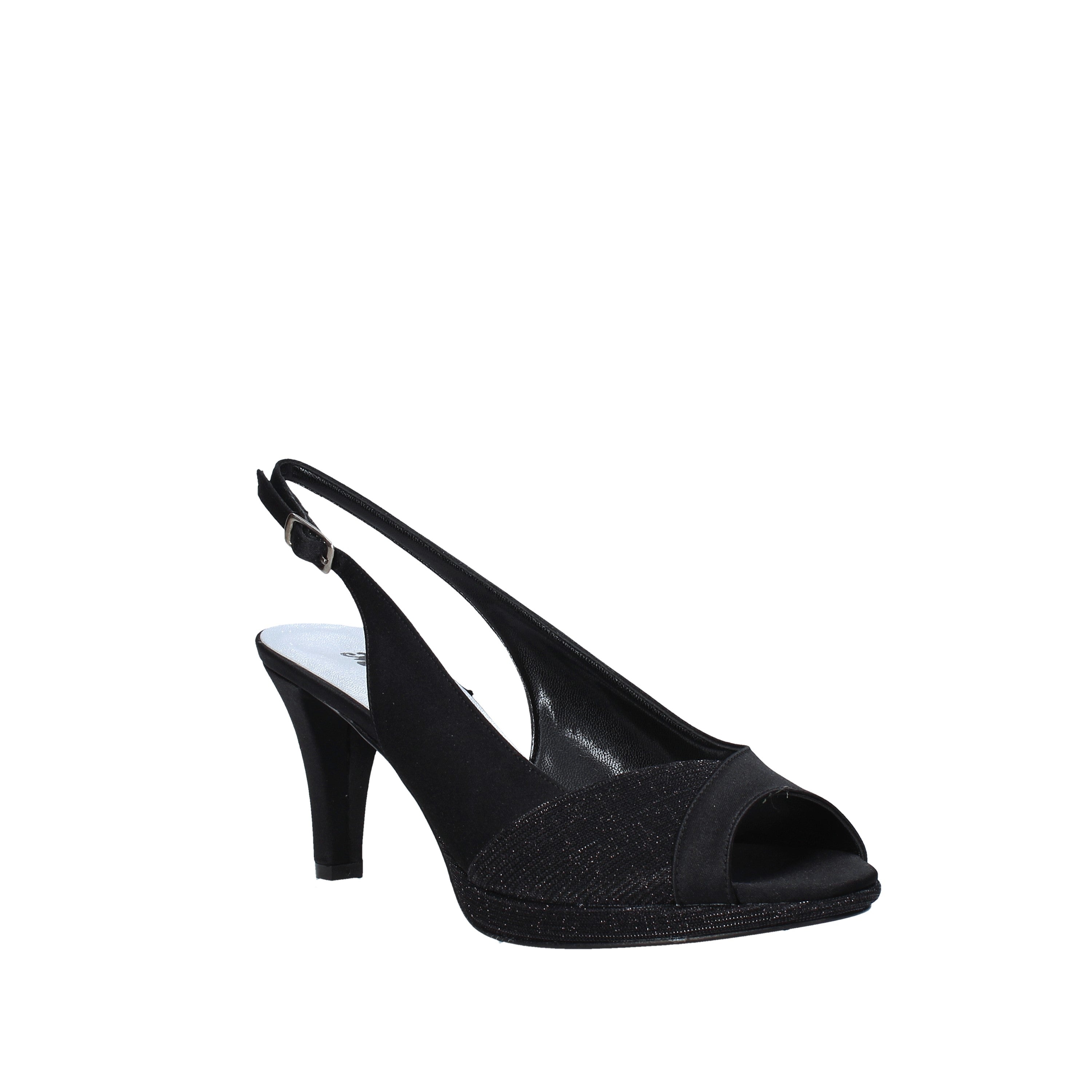 Sandali tacco Nero Melluso