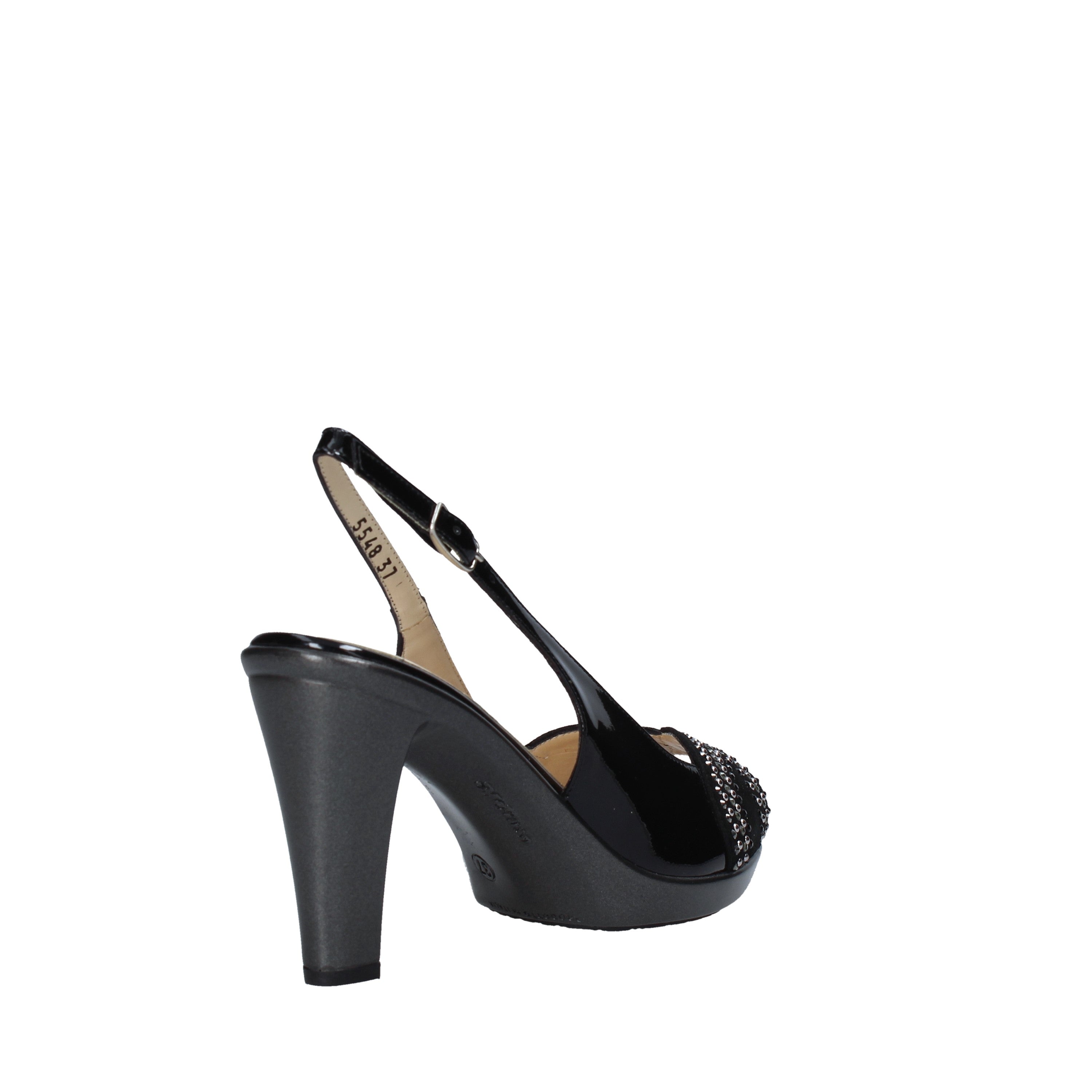 Sandali tacco Nero Melluso