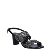 Sandali tacco Nero Melluso