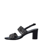 Sandali tacco Nero Melluso