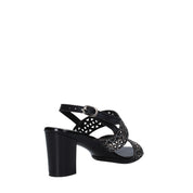 Sandali tacco Nero Melluso