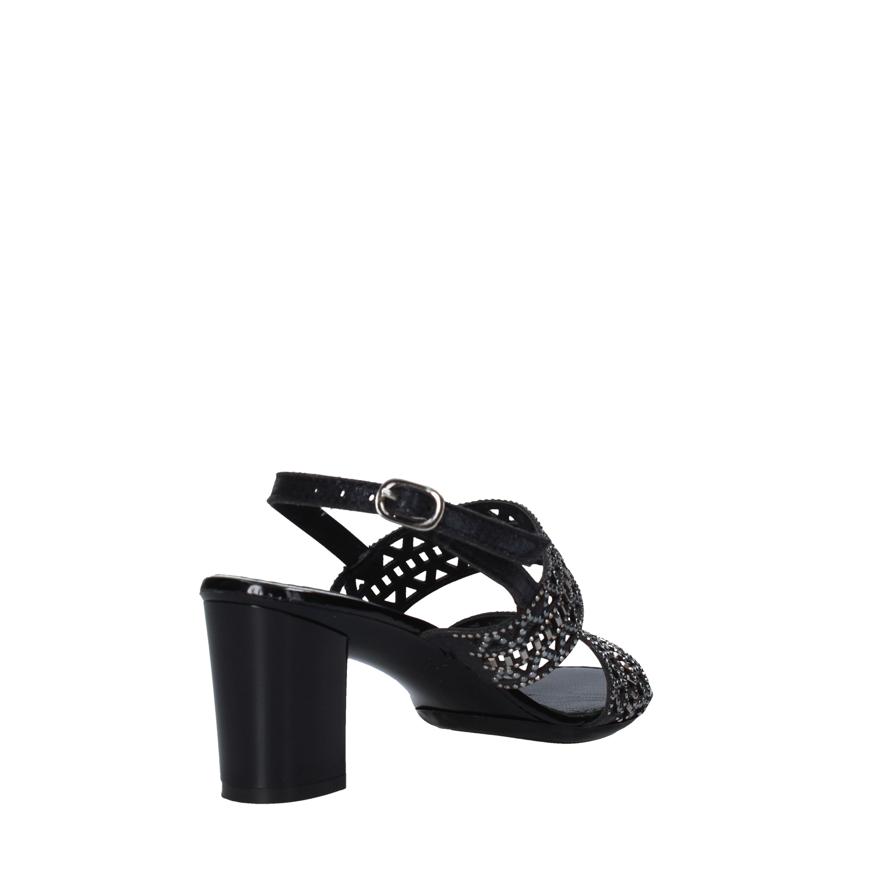 Sandali tacco Nero Melluso