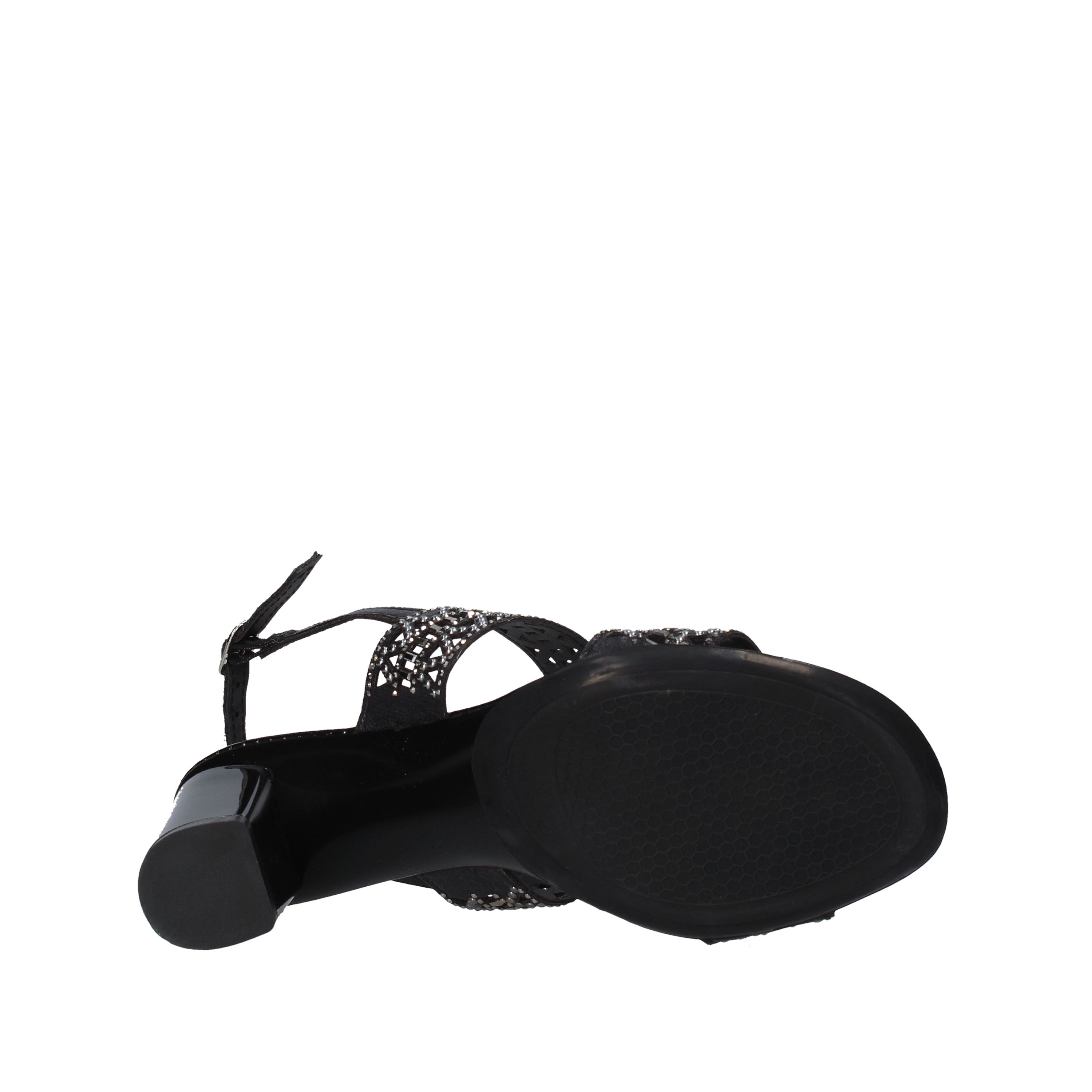 Sandali tacco Nero Melluso
