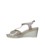 Sandali zeppa Beige Melluso