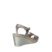 Sandali zeppa Beige Melluso